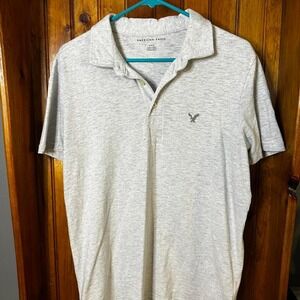 Gray American Eagle polo shirt size‎ Medium